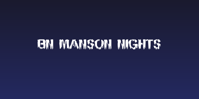 BN Manson Nights Social Header