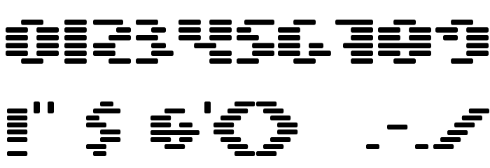 BN Moog Boy Font OTHER CHARS