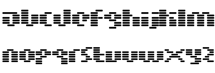 BN Moog Boy Font LOWERCASE
