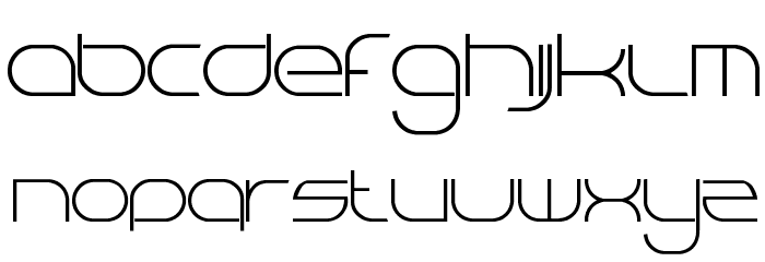 BN Niv 5000 Font LOWERCASE