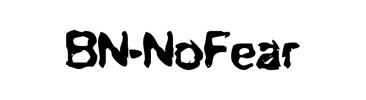 BN-NoFear Font