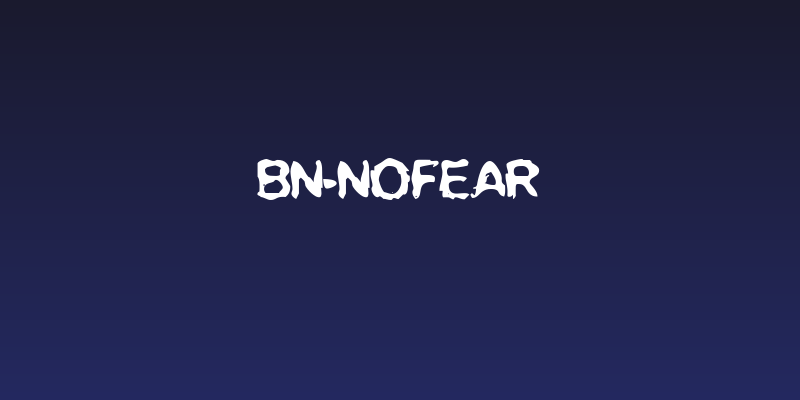 BN-NoFear Social Header