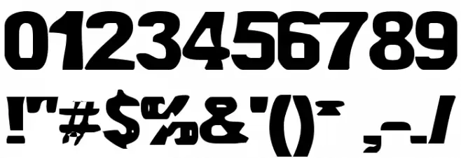 BN-Old Fashion Font OTHER CHARS