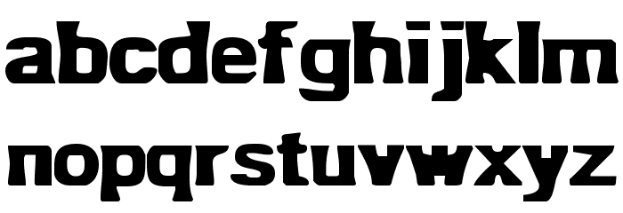 BN-Old Fashion Font LOWERCASE