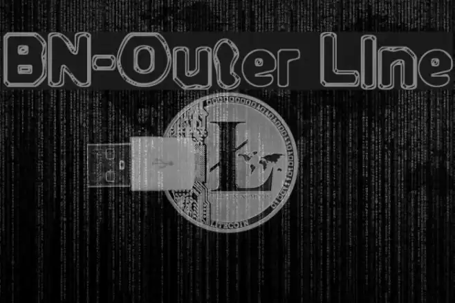 BN-Outer Line Schriftart examples