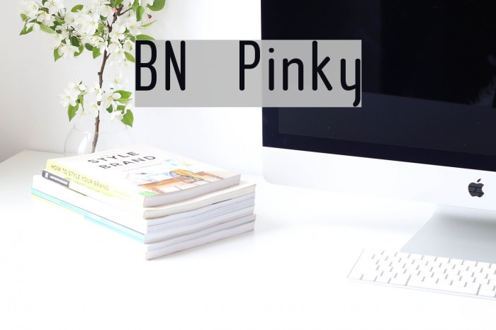 BN Pinky Font examples