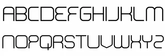 BN Police Schriftart Groß