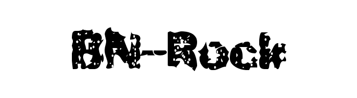 BN-Rock Font