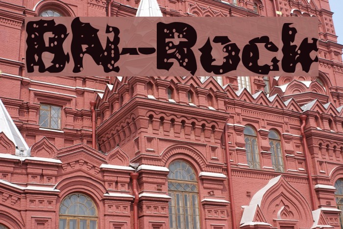 BN-Rock Font examples
