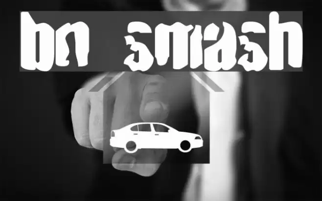 BN Smash Font examples
