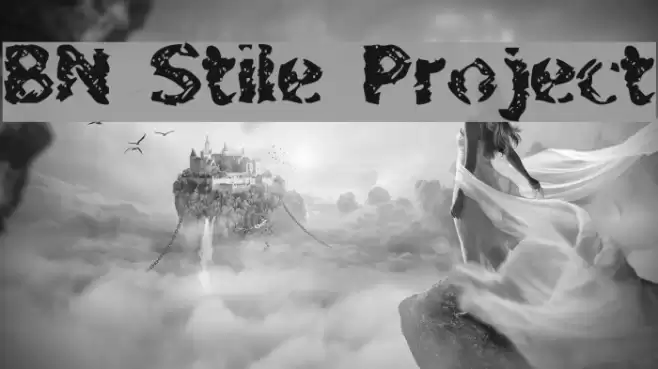 BN Stile Project Font examples