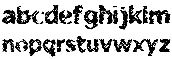 BN Stile Project Font LOWERCASE