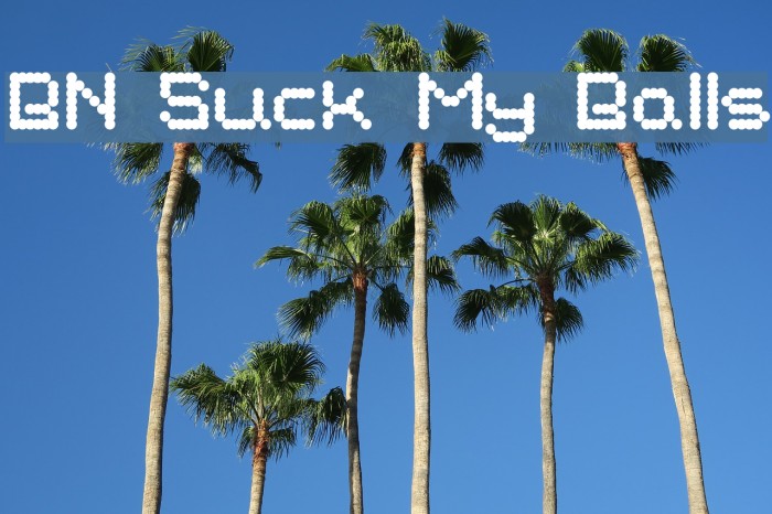 BN Suck My Balls Font examples