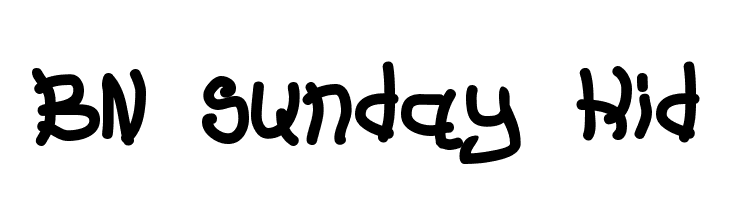 BN Sunday Kid  لخطوط تنزيل