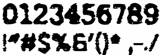 BN-Thenzer Font OTHER CHARS