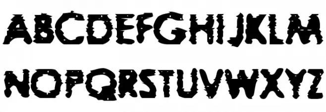 BN-Thenzer Шрифта ВЕРХНИЙ
