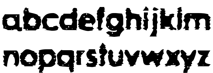 BN-Thenzer Font LOWERCASE