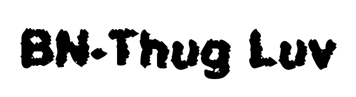 BN-Thug Luv Font