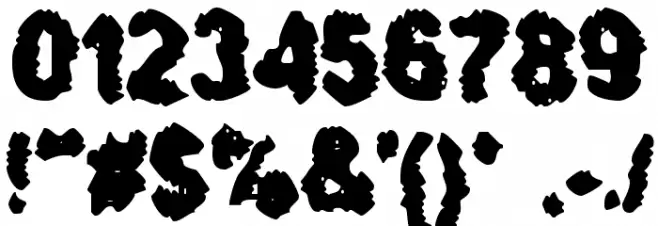 BN-Thug Luv Шрифта ДРУГИЕ символов