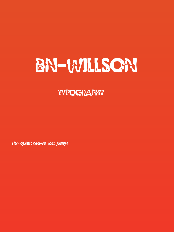 BN-Willson Poster