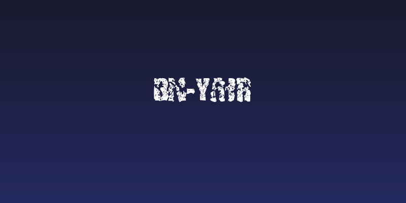 BN-Yair Social Header