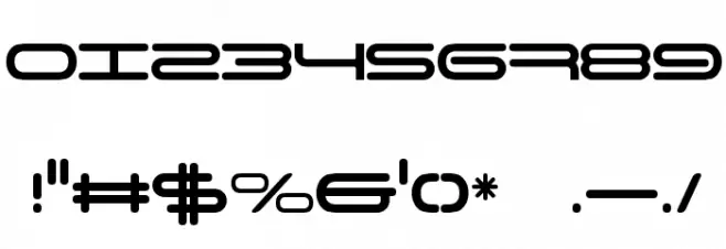 BN Year 2000 Font OTHER CHARS