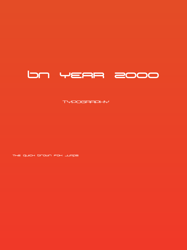 BN Year 2000 Poster