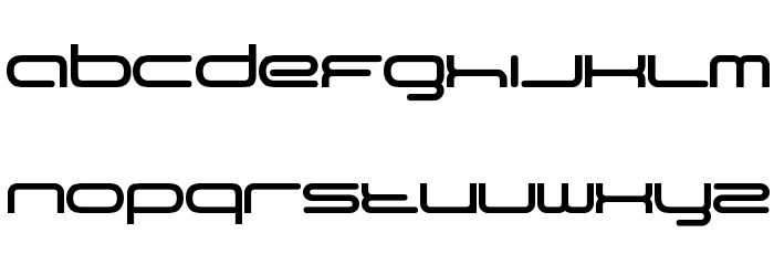 BN Year 2000 Font LOWERCASE