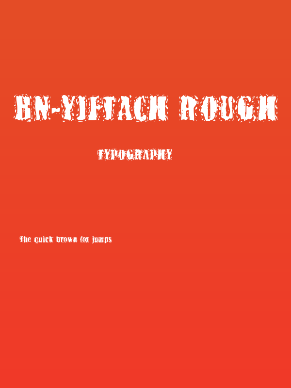 BN-Yiftach Rough Poster