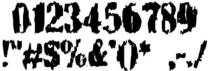 BN-Yiftach Font OTHER CHARS