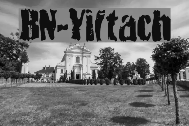 BN-Yiftach Font examples