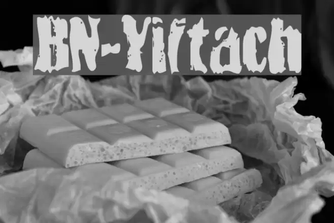 BN-Yiftach Font examples