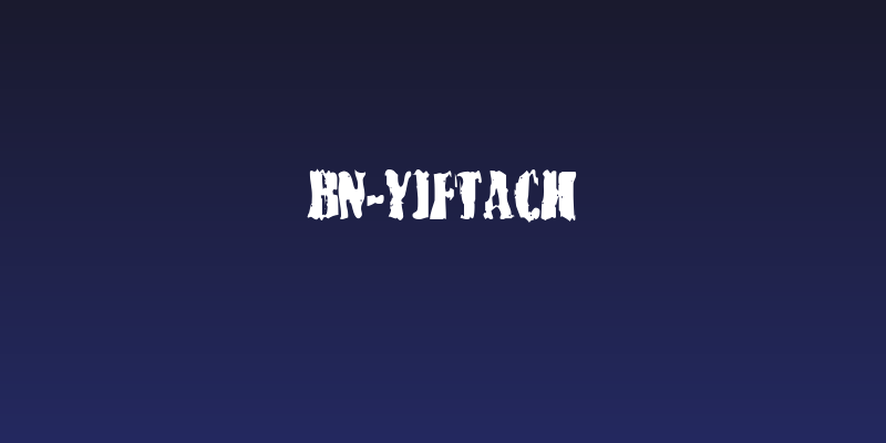 BN-Yiftach Social Header