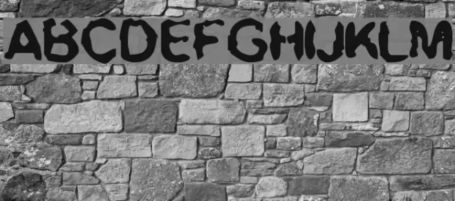 BN-ZigZag Font examples