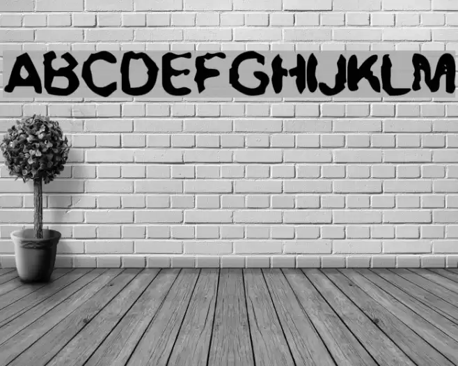 BN-ZigZag Font examples