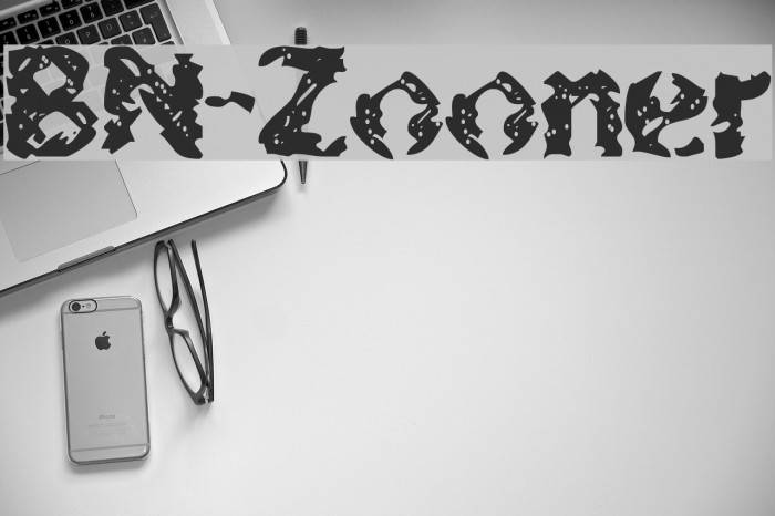 BN-Zooner Font examples