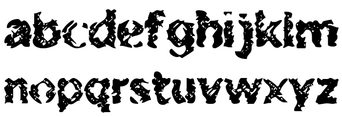BN-Zooner Font LOWERCASE