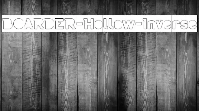 BOARDER-Hollow-Inverse Example 2