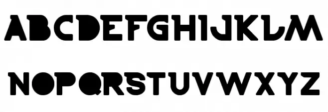 BOARDER-Light フォント 大文字