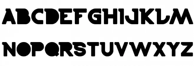 BOARDER Schriftart Groß