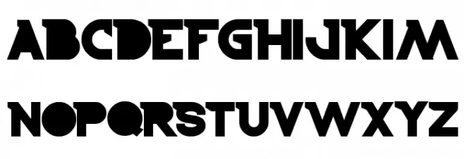 BOARDER Schriftart Groß