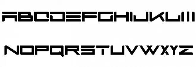 BOASTfont Шрифта ВЕРХНИЙ