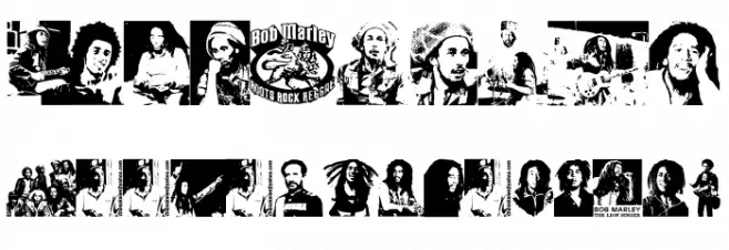 BOB MARLEY Font OTHER CHARS