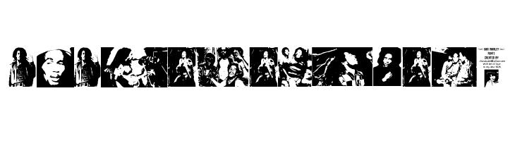 BOB NEVER DIES!  Frei Schriftart Herunterladen