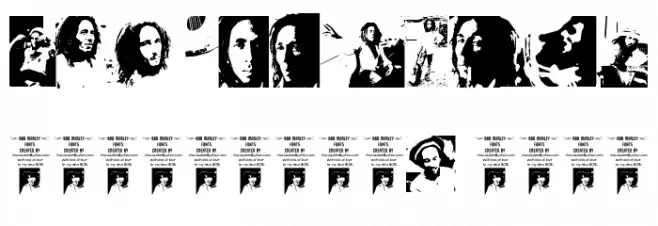 BOB NEVER DIES! Font OTHER CHARS