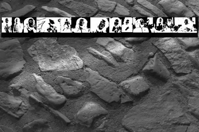 BOB NEVER DIES! Font examples