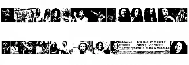 BOB NEVER DIES! Schriftart Kleinbuchstaben