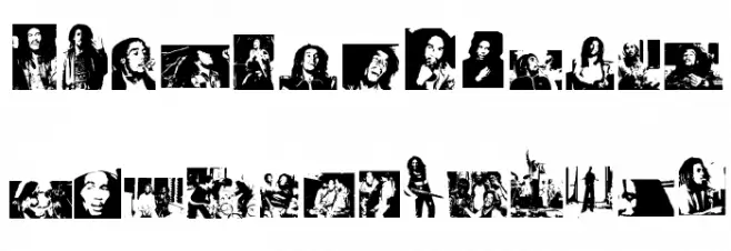 BOB NEVER DIES Caratteri MAIUSCOLE