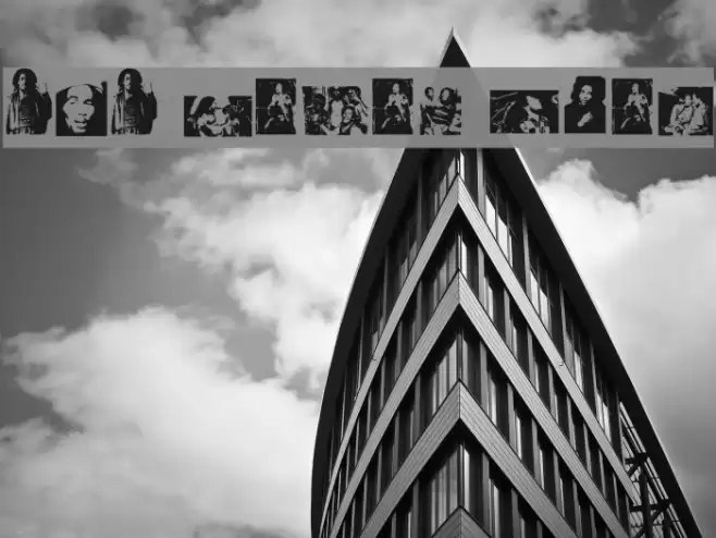 BOB NEVER DIES Font examples