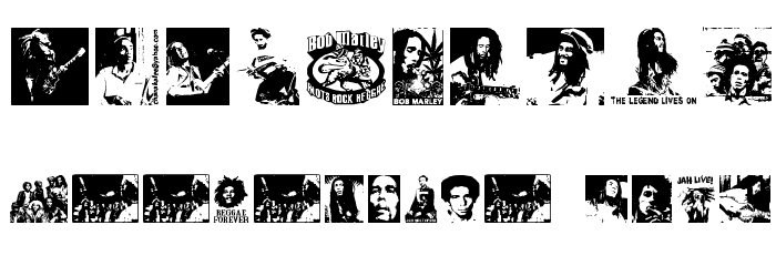 BOB The Lion Singer Font OTHER CHARS